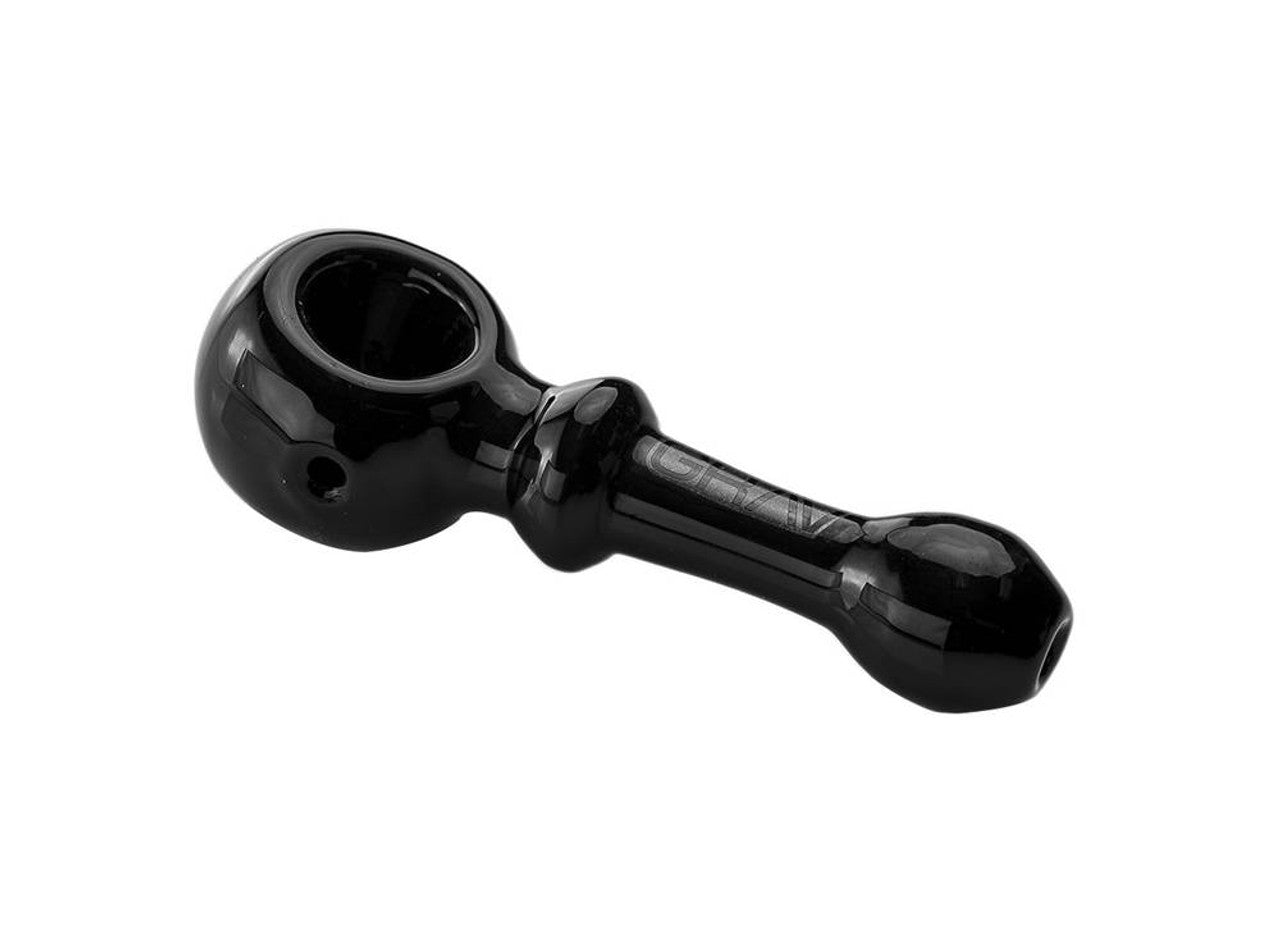 Bauble Spoon by Grav - 4.5" - Black