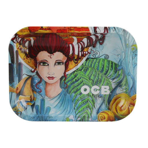 Metal Rolling Tray by OCB - 11" x 7.5" - Artist Series