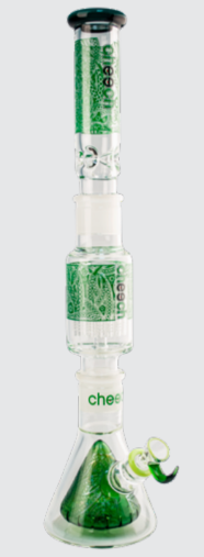 Cheech 23" 3 pcs build a bong set green