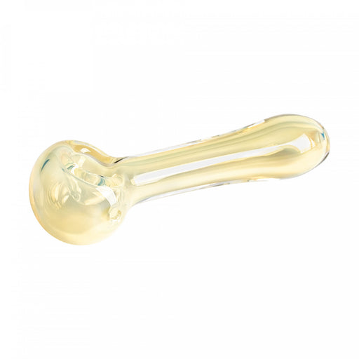 Red Eye Glass 4" Silver Nugget Handpipe