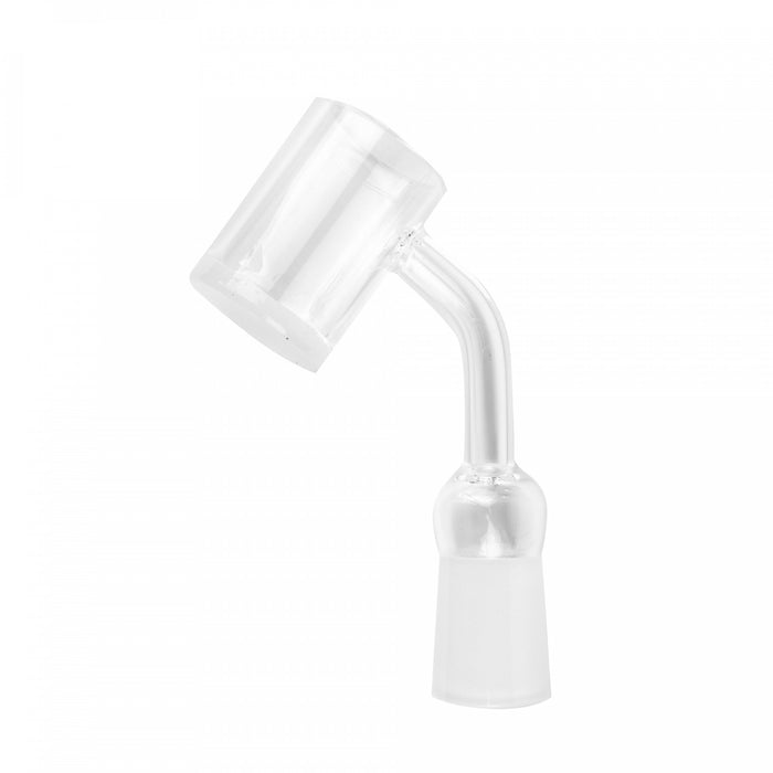 Quartz 14mm Female 45 Degree Opaque Bottom Banger