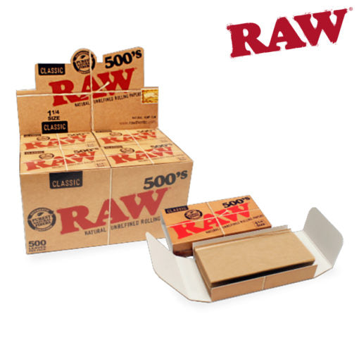 RAW 1¼ 500’s