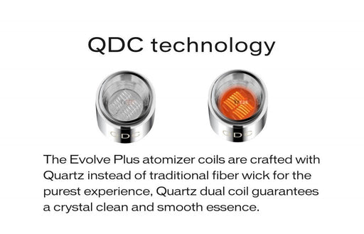 Yocan Evolve Plus Dual Quartz Coil - Each