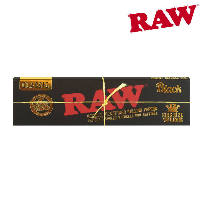 RAW BLACK KING SIZE WIDE