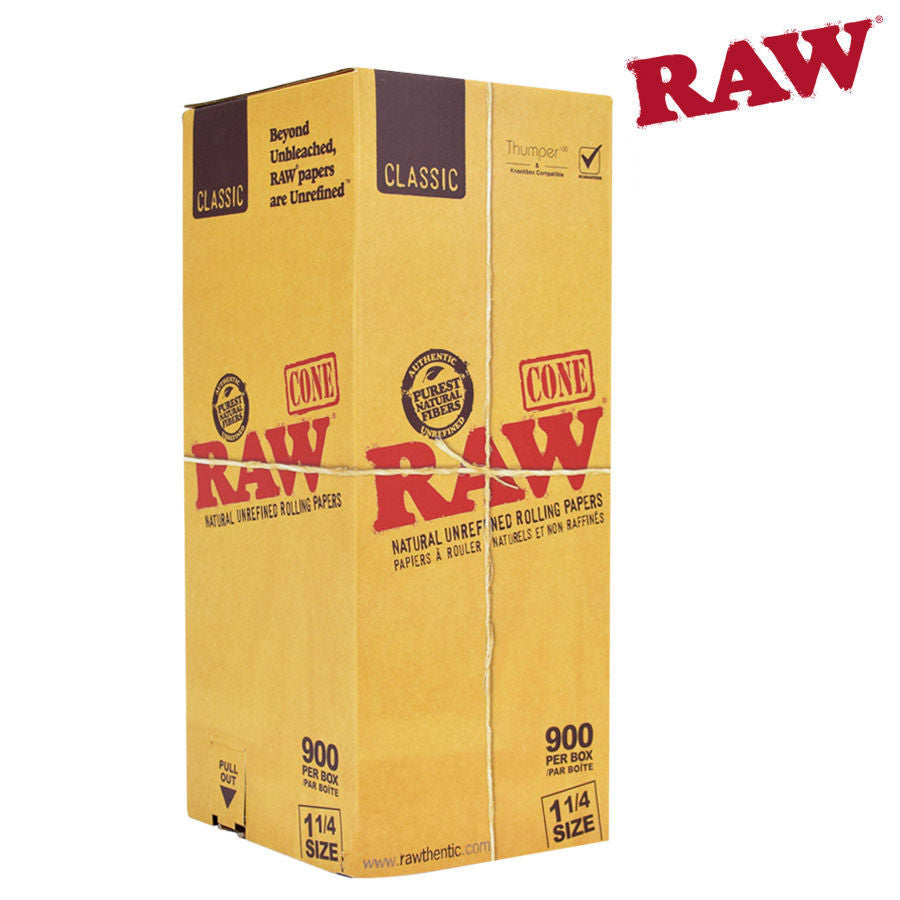 RAW 900 CONE 1 1/4 Box