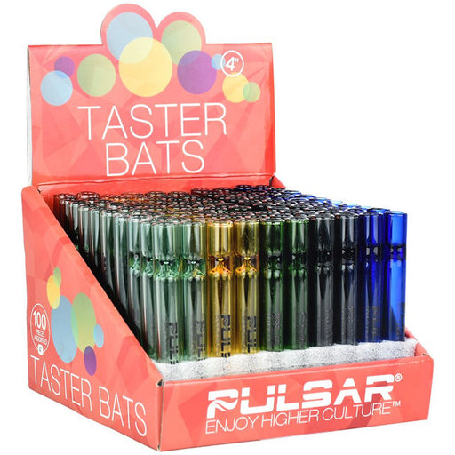 Pulsar Glass Taster - 4" / Assorted Colors