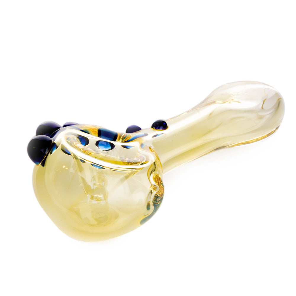 RED EYE GLASS® 4" Commodore Hand Pipe W/Flat Mouthpiece