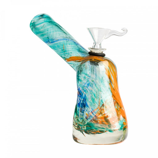 RETRO GLASS® 5.25" Pistol Grip Bubbler