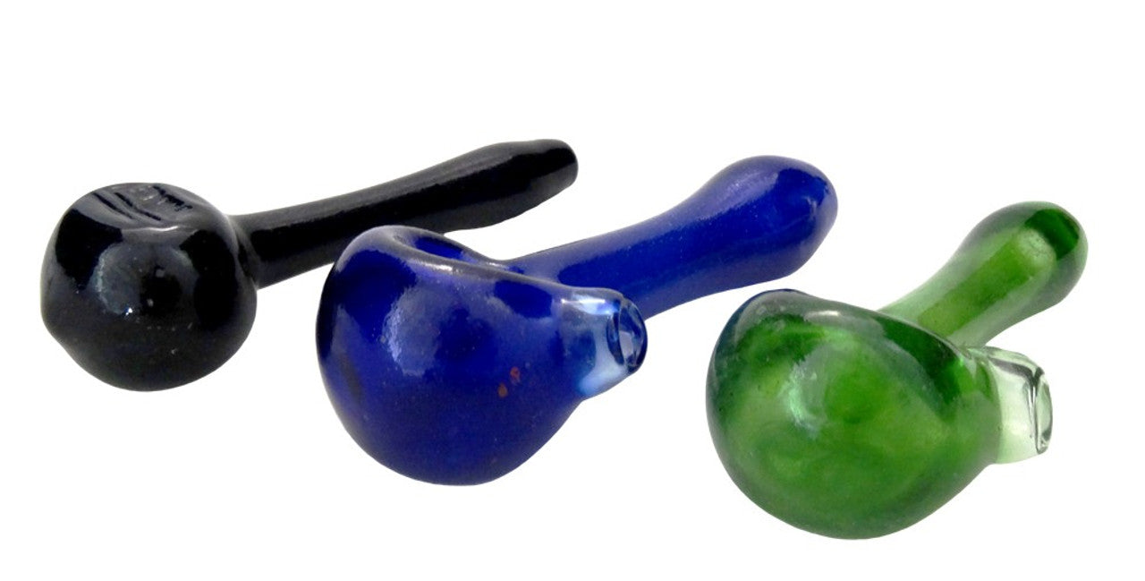 Small Colored Glow Spoon by Shine Glassworks