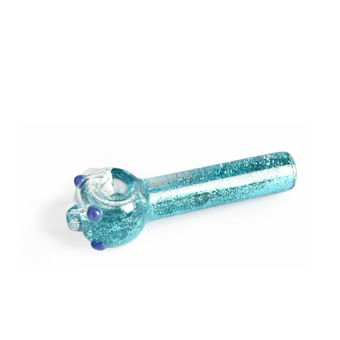 Red Eye Glass® 4.5'' Sparkle Liquid Hand Pipe