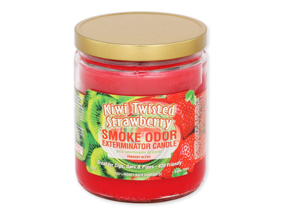 Smoke Odor 13oz Candle - Kiwi Twisted Strawberry