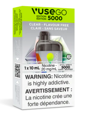 Vuse GO 5000 Clear 20mg Disposable