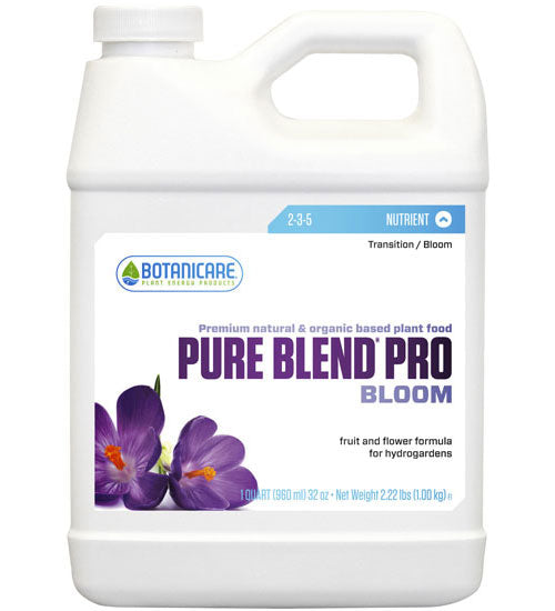 Botanicare Pure Blend Pro Bloom 1 Quart