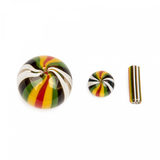 Multi Colour Terp Slurper Heat Bead & Cap Set