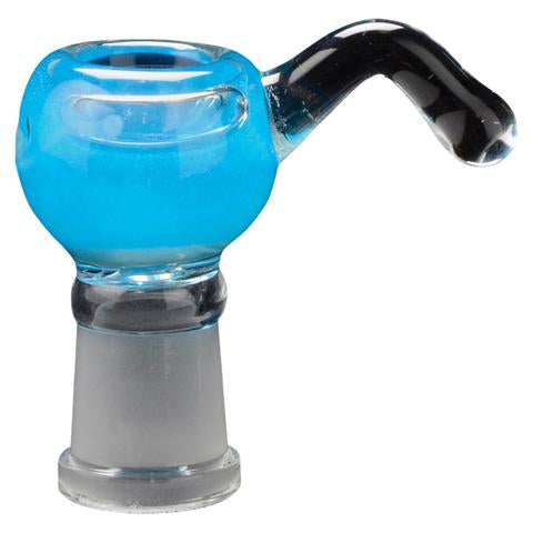 LIT™ Glass Glow 19mm Female Pull-Out - Blue