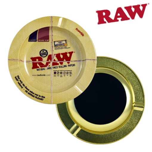 Magnetic Raw Metal Ashtray