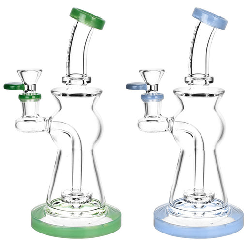 Pulsar 8.5" Upscale Rig with Disc Perc & Colour Accents - Assorted Colours