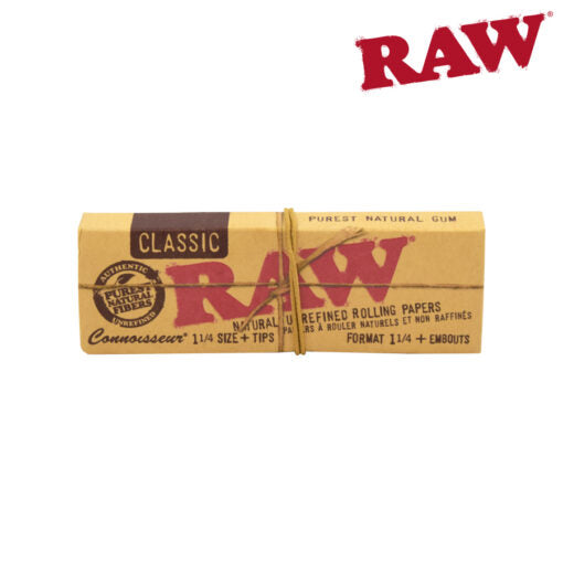 Raw Connoisseur 1 1/4 w/ Tips