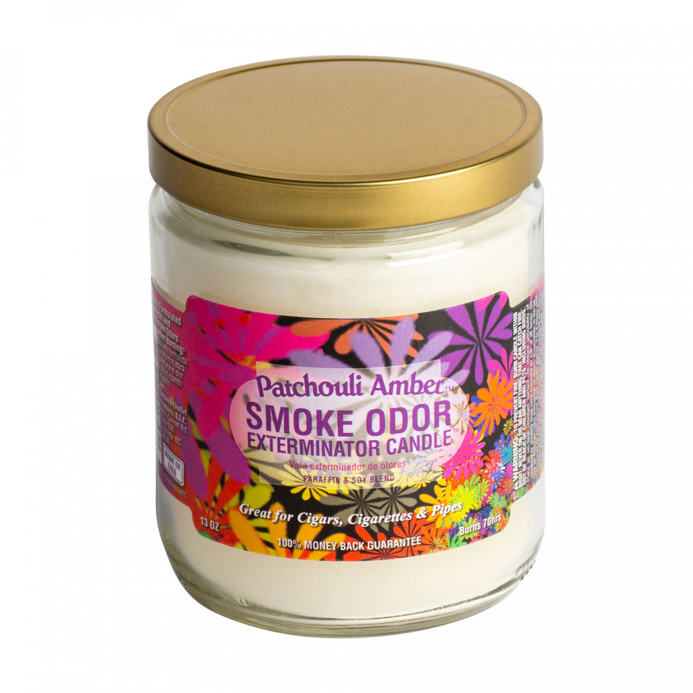 13oz Patchouli Amber Candle by Smoke Odor