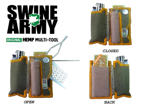 Swine Army 420 Multi-Tool Lighter & Taster Case