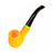 LIT Silicone 5.5" Classic Sherlock Pipe W/Glass Bowl