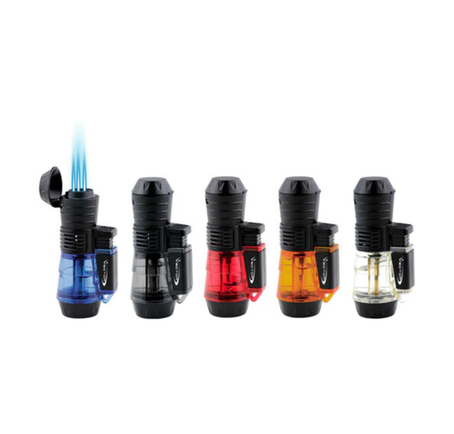Vector Triforce Triple-Flame Jet Torch - Assorted Colors