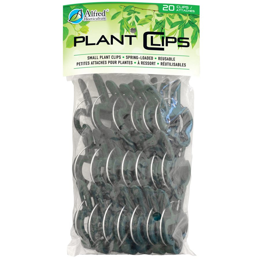 Plant Clips Spring Loaded Large 2 1 / 2" x 1 3 / 4" (20 / Pk)