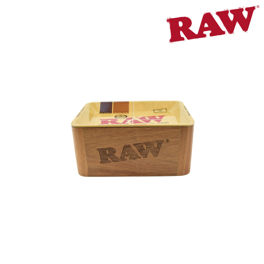 Raw Acadia Wood Mini Cachebox includes Raw Tray Mini