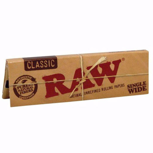 Raw Classic Natural Unrefined Single Wide Single Window