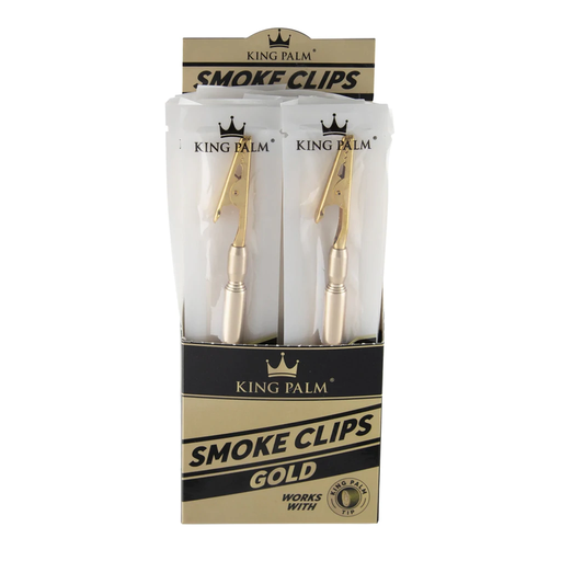 King Palm Clips - Gold